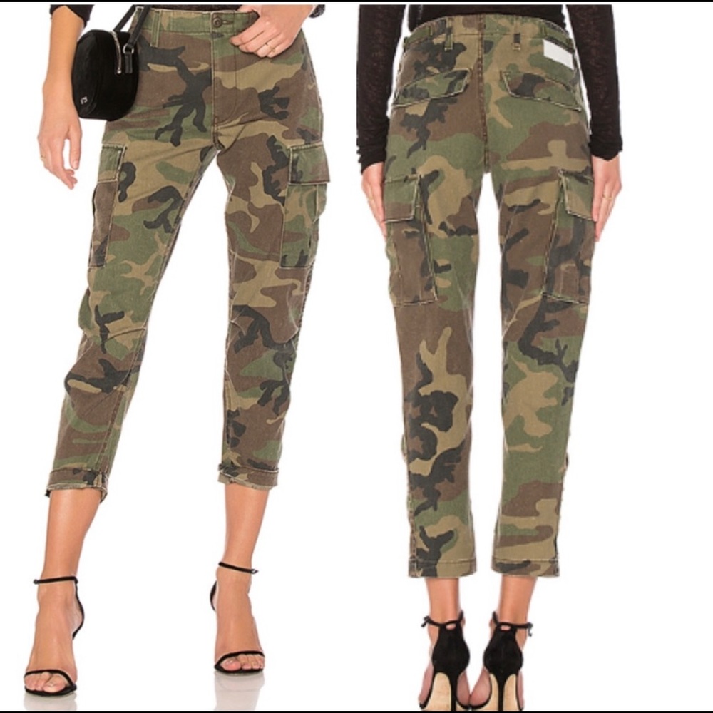 RE/DONE Camo Cargo Pants
